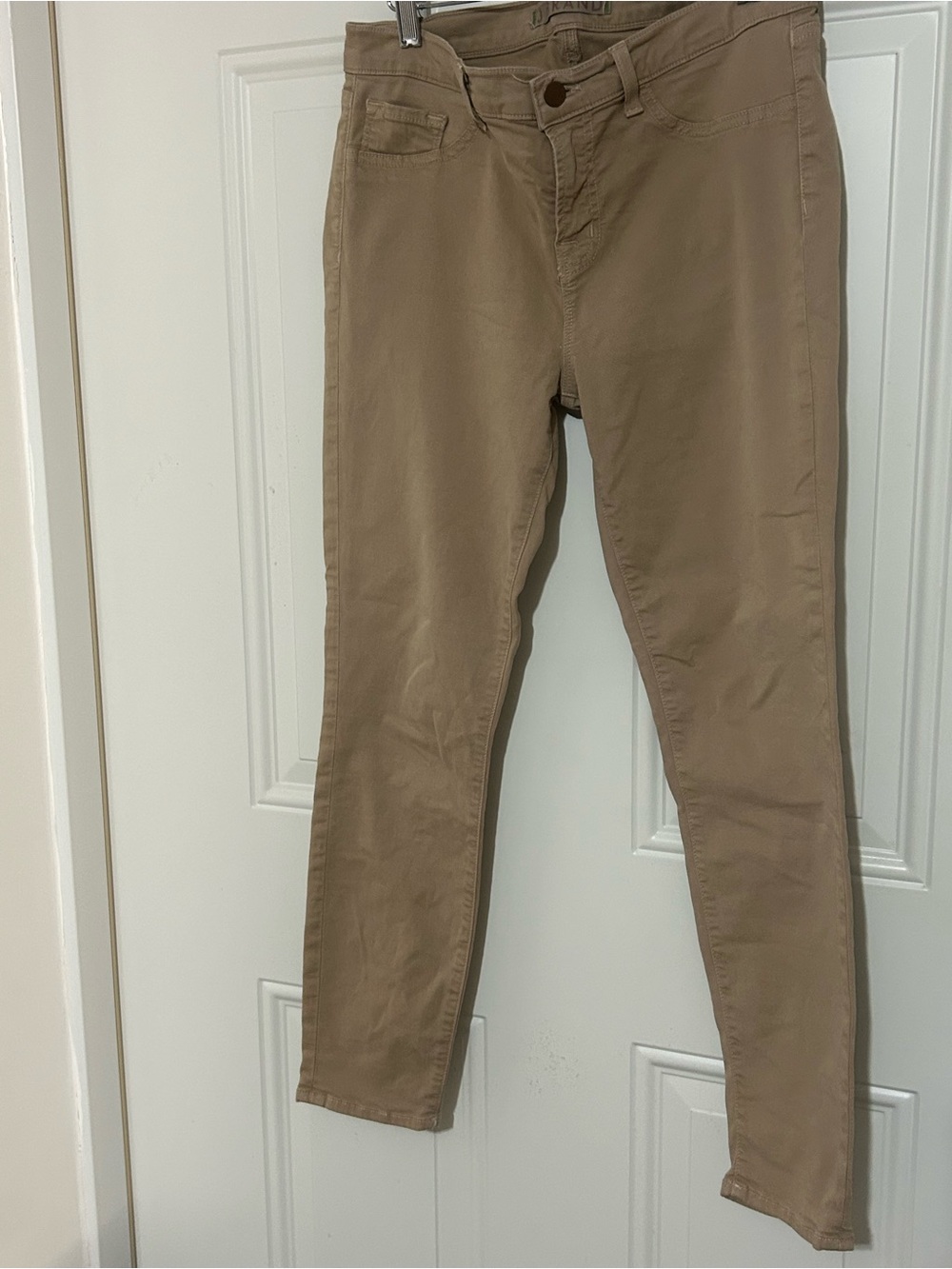 J Brand Skinny Jeans in Khaki Tan